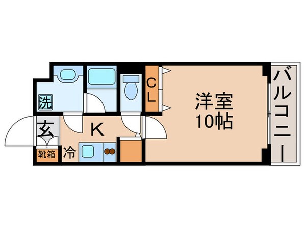 プロスペクト東雲橋の物件間取画像